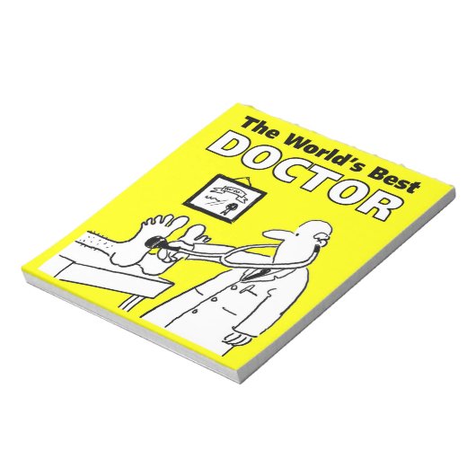 's Werelds beste dokter Notitieblok (Linkerzijde)