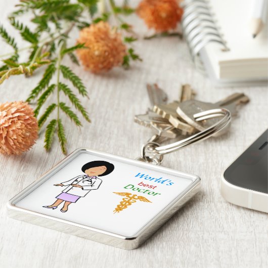 's Werelds beste dokter Sleutelhanger (Zijkant)