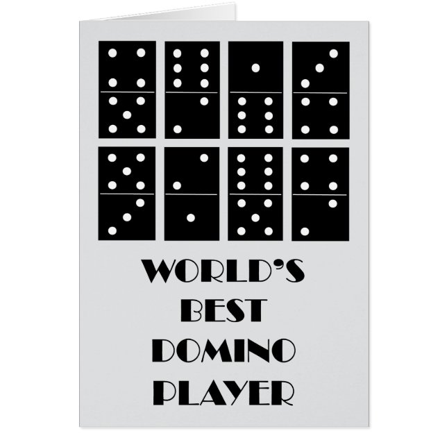 's Werelds beste Domino-speler (Voorkant)