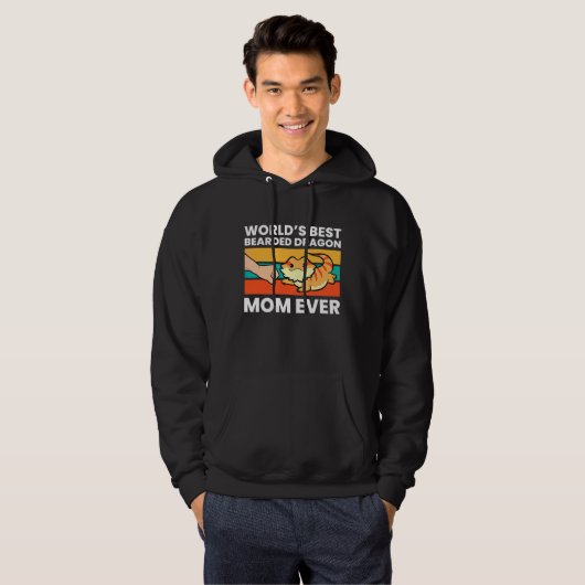's Werelds beste drakenmam ooit Hoodie (Voorkant volledig)