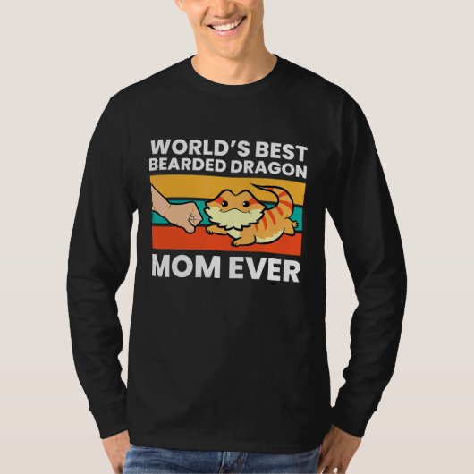 's Werelds beste drakenmam ooit T-shirt (Voorkant)