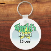 's Werelds beste duiker Sleutelhanger (Voorkant)