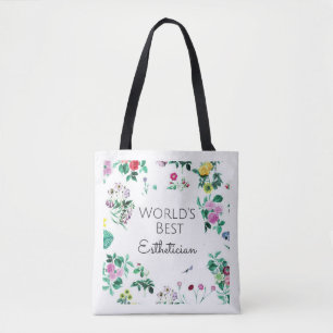 's Werelds beste Estheticiaanse cadeaucanvas tas