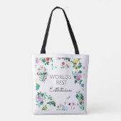 's Werelds beste Estheticiaanse cadeaucanvas tas (Achterkant)