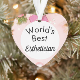 's Werelds beste estheticiaanse versiering Ornament