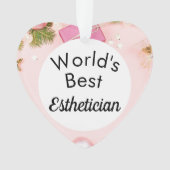 's Werelds beste estheticiaanse versiering Ornament (voorkant)