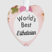 's Werelds beste estheticiaanse versiering Ornament (voorkant)