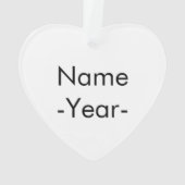 's Werelds beste estheticiaanse versiering Ornament (achterkant)