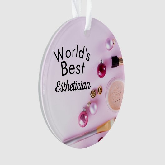 's Werelds beste estheticiaanse versiering Ornament (voorkant)