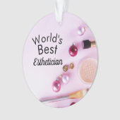 's Werelds beste estheticiaanse versiering Ornament (voorkant)