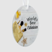 's Werelds beste estheticiaanse versiering Ornament (voorkant)