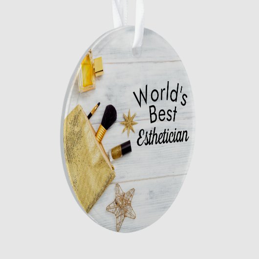 's Werelds beste estheticiaanse versiering Ornament (voorkant)