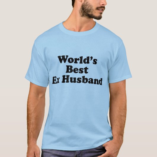 's Werelds beste ex-man T-shirt (Voorkant)