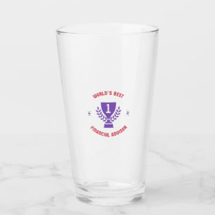 's Werelds beste financiële adviseur Glas