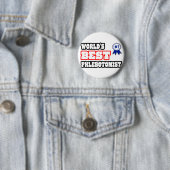 's Werelds beste flebotomist Ronde Button 5,7 Cm (In situ)