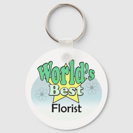 's Werelds beste Florist Sleutelhanger (Voorkant)