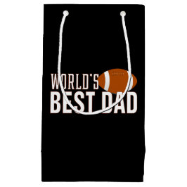 's Werelds beste Football voor vaders Typografie | Klein Cadeauzakje