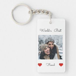 's Werelds beste Friend I-sjabloon voor het maken Sleutelhanger