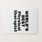 's Werelds beste fysiotherapeut Legpuzzel (Horizontaal)