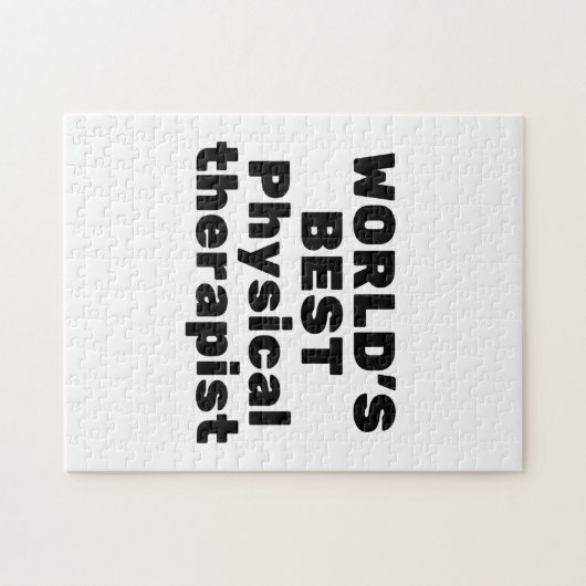 's Werelds beste fysiotherapeut Legpuzzel (Horizontaal)