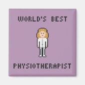 's Werelds beste fysiotherapeut magneet (Voorkant)