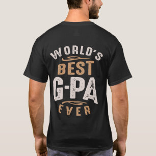 's Werelds beste G-PA ooit grappige Vaderdag T-shirt