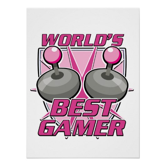 's Werelds beste gamer Perfect Poster (Voorkant)