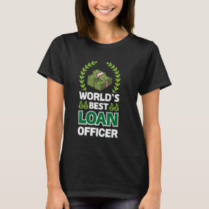 'S Werelds Beste Geld van de Lening Officer T-shirt