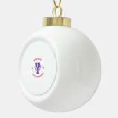 's Werelds beste genetische adviseur Keramische Bal Ornament (Rechts)