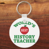 's Werelds beste geschiedenisleraar Sleutelhanger (Voorkant)