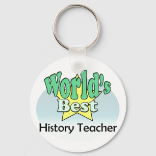 's Werelds beste geschiedenisleraar Sleutelhanger