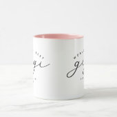 's Werelds beste Gigi Cute Calligraphy Coffee-Mok Mok (Midden)