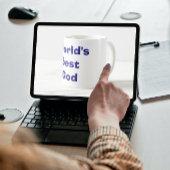 's Werelds beste God grappige Koffiemok