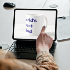 's Werelds beste God grappige Koffiemok