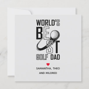 'S Werelds Beste Golf Papa - Grappig & Doordacht C