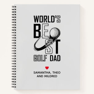 'S Werelds Beste Golf Papa - Grappig & Doordacht C Notitieboek