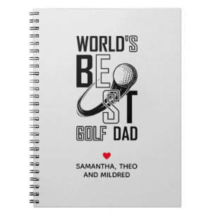 'S Werelds Beste Golf Papa - Grappig & Doordacht C Notitieboek