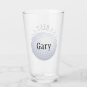 's Werelds beste golfer Glas (Achterkant)