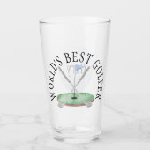 's Werelds beste golfer Glas (Voorkant)