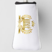 's Werelds Beste Golfer Gold 5 Star Golfheadcover (Draai 90)