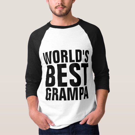 'S WERELDS BESTE GRAMPA T-shirts (Voorkant)