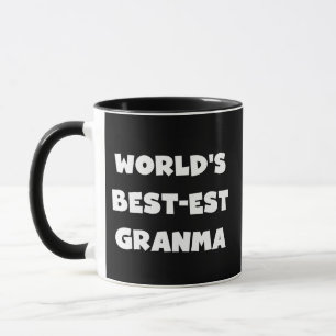 's Werelds Beste Granma Zwart-wit Mok