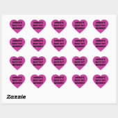 'S Werelds Beste Granny Black Text Tshirts Geschen Hart Sticker (Vel)