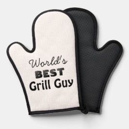 's Werelds beste Grill Guy Mannen Ovenwant