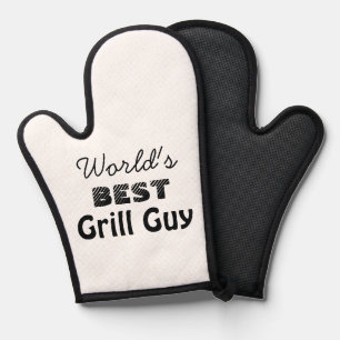 's Werelds beste Grill Guy Mannen Ovenwant