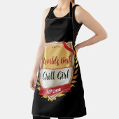 's Werelds beste grilmeisje-Schort Schort (Insitu)