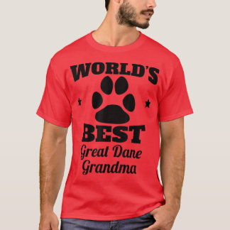 's Werelds beste Grootmaands Hondenliefhebber T-shirt