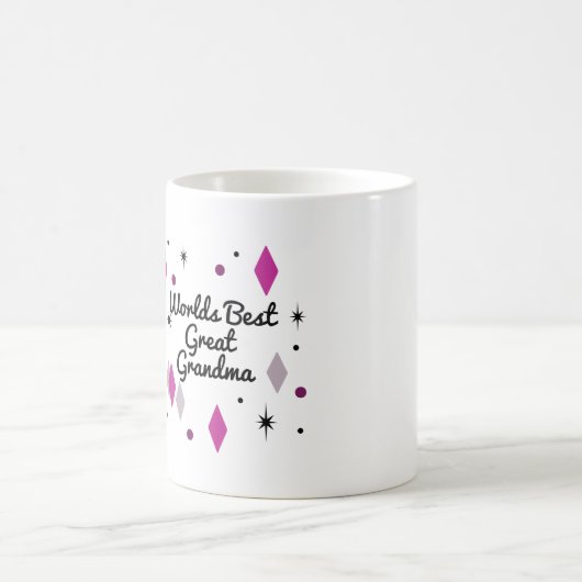 's Werelds beste grootmoeder in de Mideeuw Koffiemok (Center)