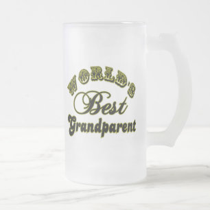 'S Werelds Beste Grootouder Frosted Mok