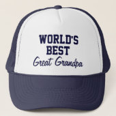 's Werelds beste grootpa-pet/-pet Trucker Pet (Voorkant)